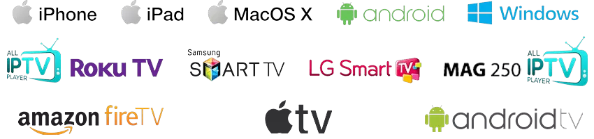 Support Multiple Devices All IPTV Player